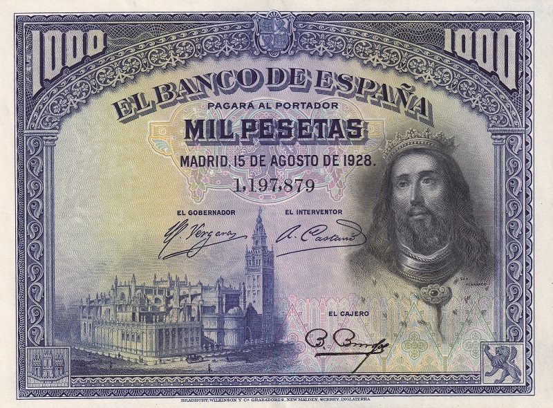Billete 1928